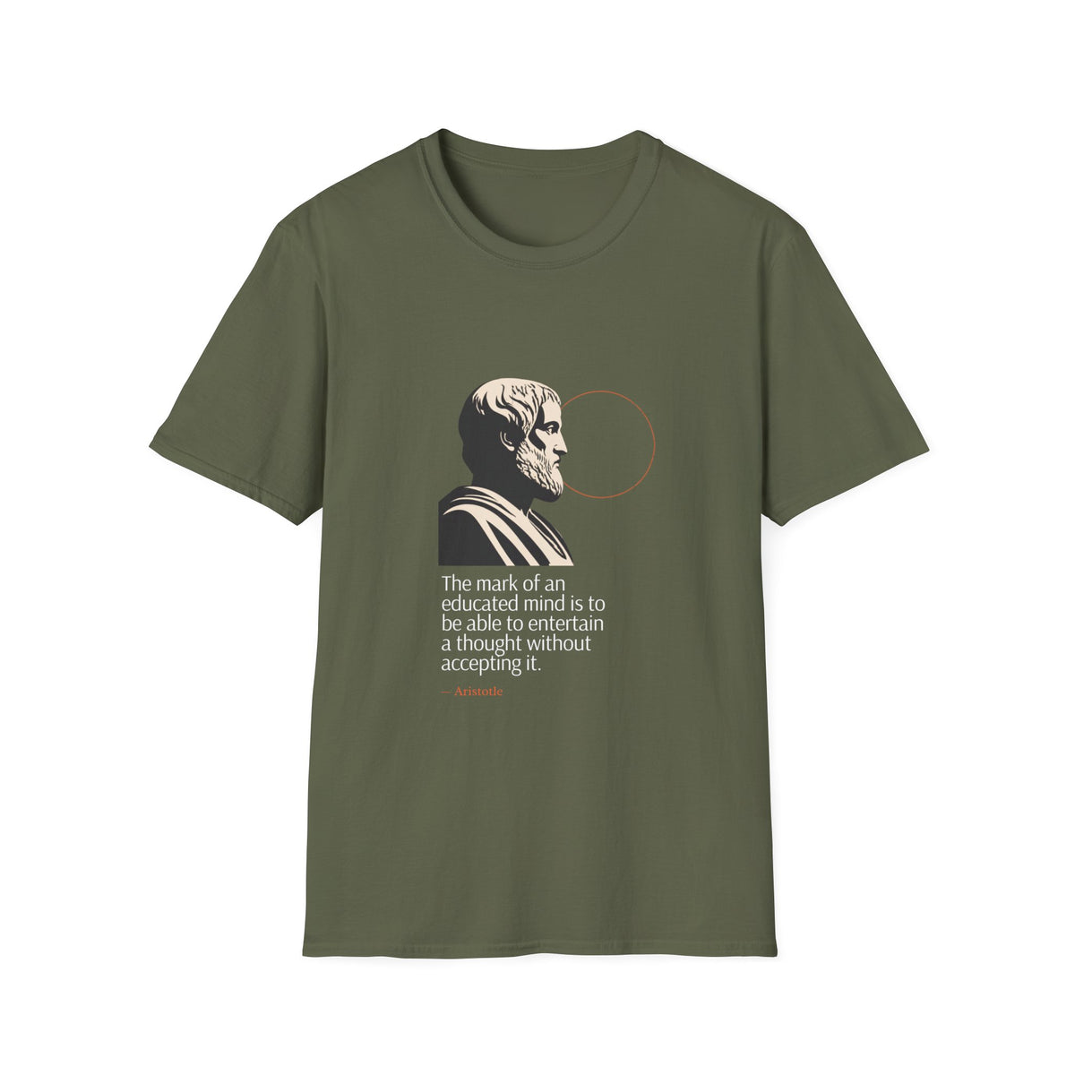 The Mark of an Educated Mind Unisex T-Shirt