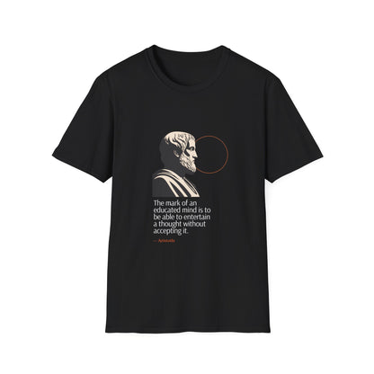 The Mark of an Educated Mind Unisex T-Shirt