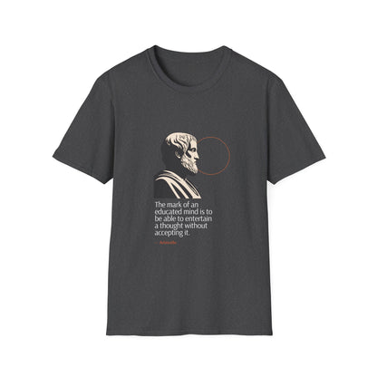The Mark of an Educated Mind Unisex T-Shirt